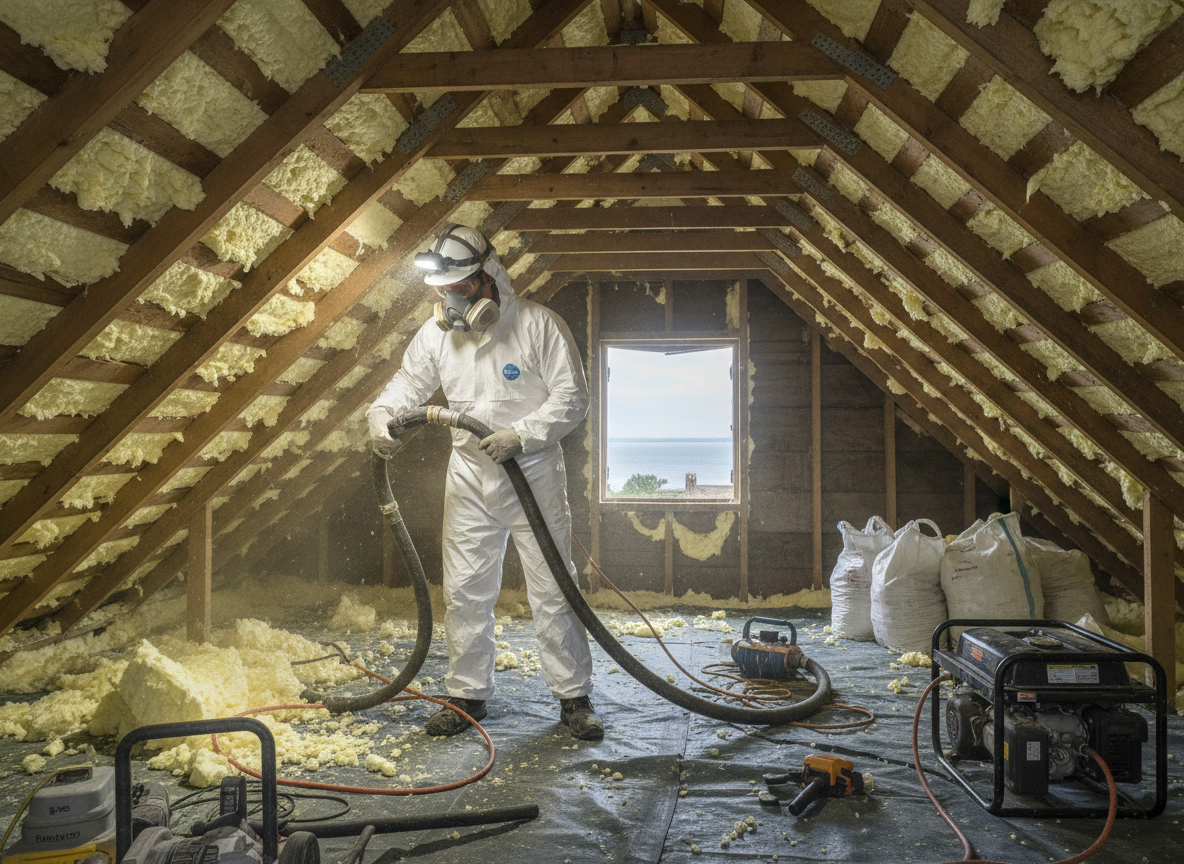 Spray Foam Removal near me in Weston Super Mare